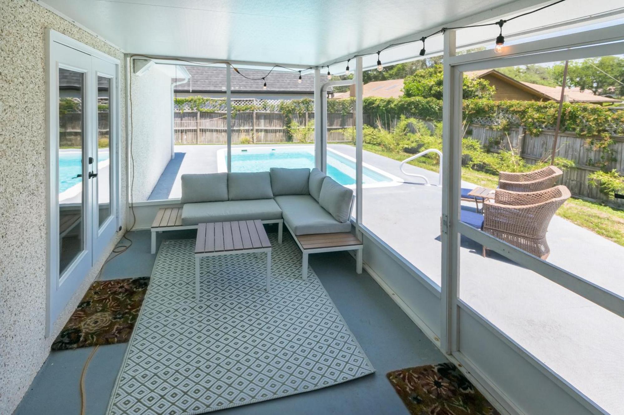 فيلا St Augustine Retreat - Pool, Bbq And Private Yard سانت أوغيستين المظهر الخارجي الصورة